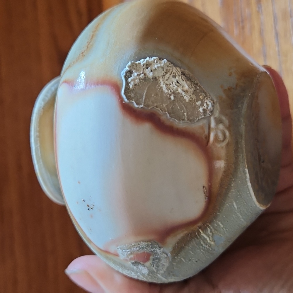 Handcrafted Ceramic Vase - Earth Tones - Picture 6 of 8